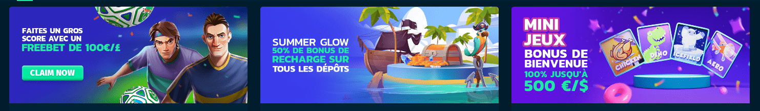 Bonuses au Rolletto Casino Rolletto-Casino FR - Bonuses, Offres et Promotions